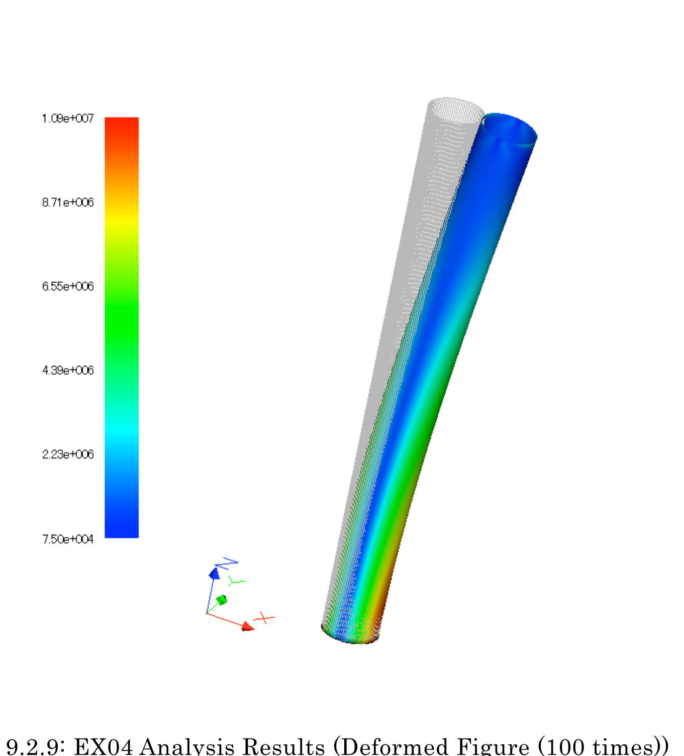 EX04 analysis result (deformation plot (100x))
